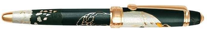 David Oscarson Hans Christian Andersen Black White Gold Fountain Pen